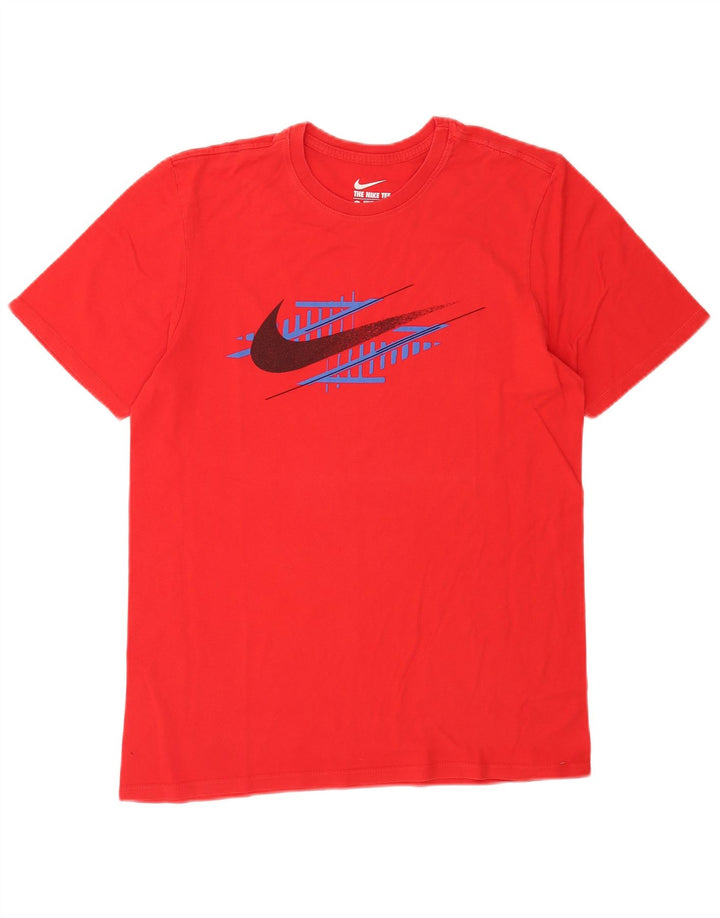 Мужская футболка с рисунком Nike Athletic Cut, средний красный