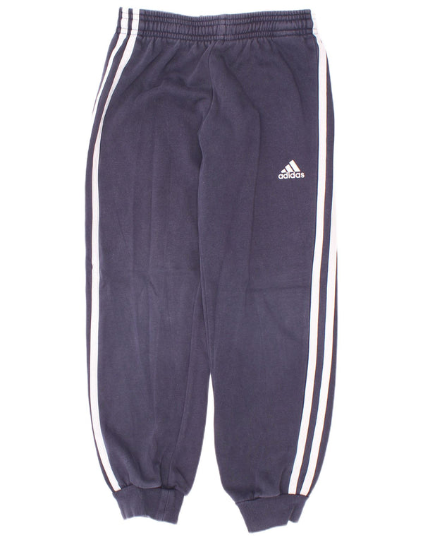 Спортивный костюм Adidas для мальчиков, брюки для бега, 6–7 лет, темно-синий, хлопок