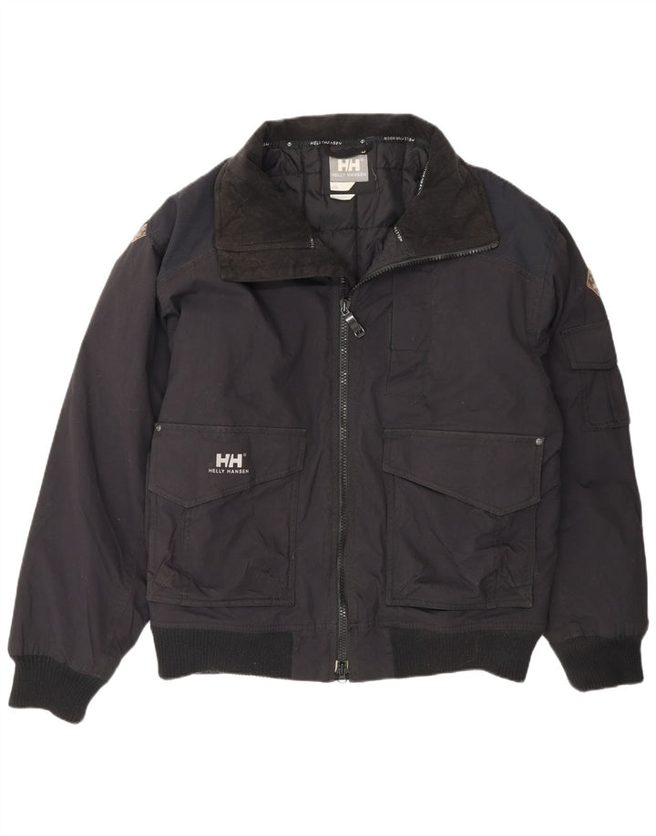 Мужской бомбер Helly Hansen UK 40, большой черный нейлон