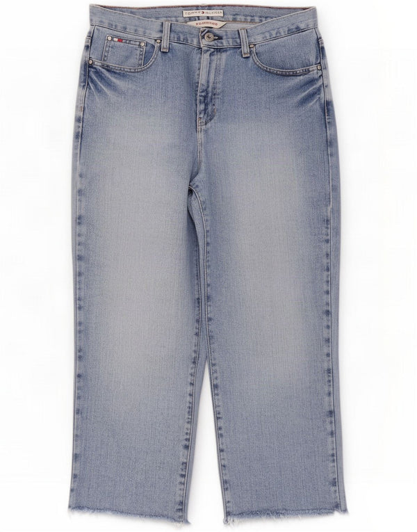 Tommy Hilfiger Womens Boyfriend Cropped Jeans W32 L24 Blue