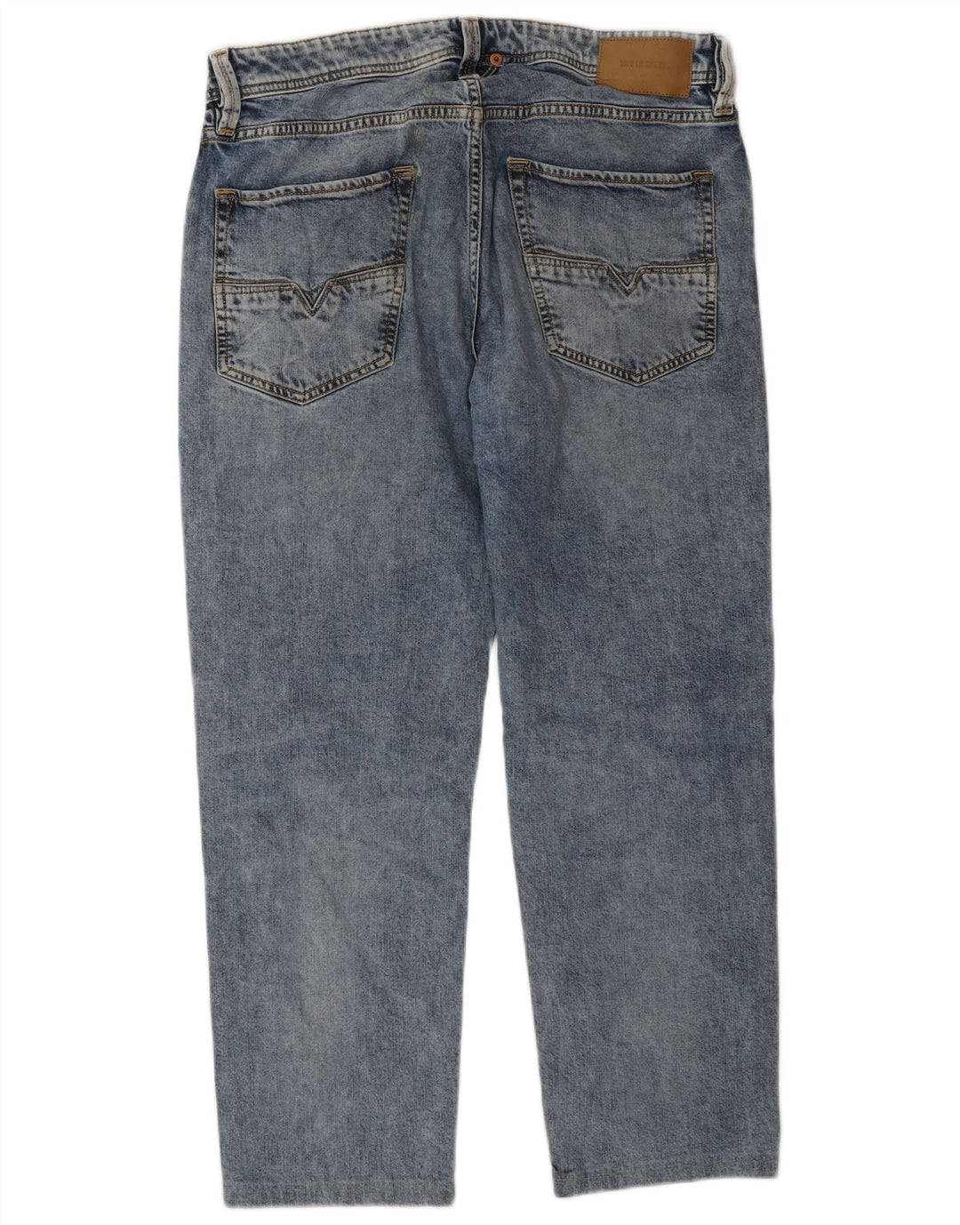 Мужские прямые джинсы Diesel W31 L27, синие, хлопок