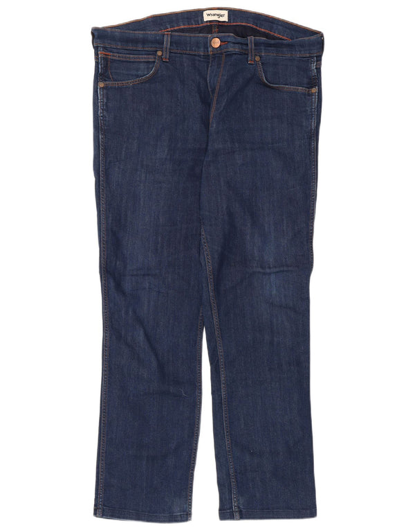 Джинсы мужские прямые Wrangler W38 L29 синие