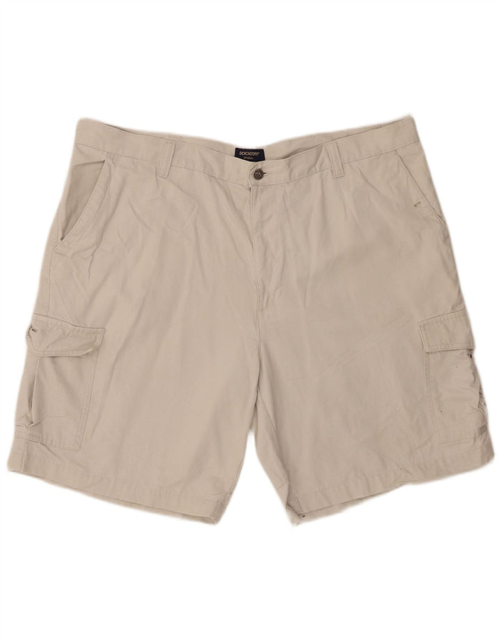 Мужские шорты-карго Dockers цвета хаки W42 2XL, бежевый хлопок