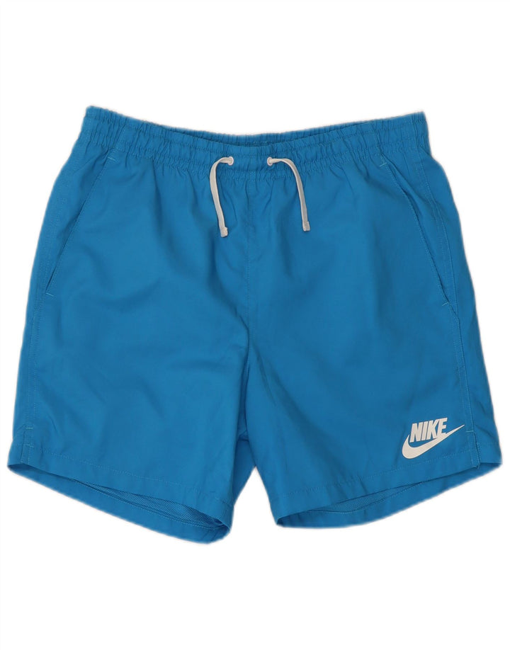 Мужские шорты для плавания NIKE, маленькие синие, полиэстер