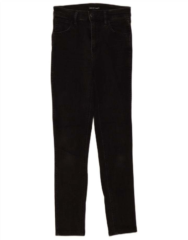 Женские джинсы скинни LEVI'S W26 L28, черный хлопок