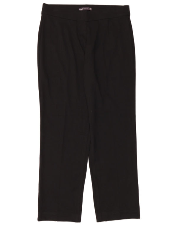 Женские короткие повседневные брюки Marks & Spencer UK 12 Medium W30 L27 черные
