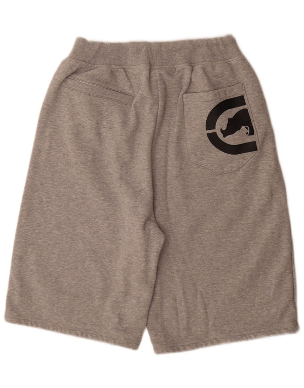 Женские спортивные шорты с рисунком Ecko Unltd UK 22 3XL, серый хлопок с крапинками