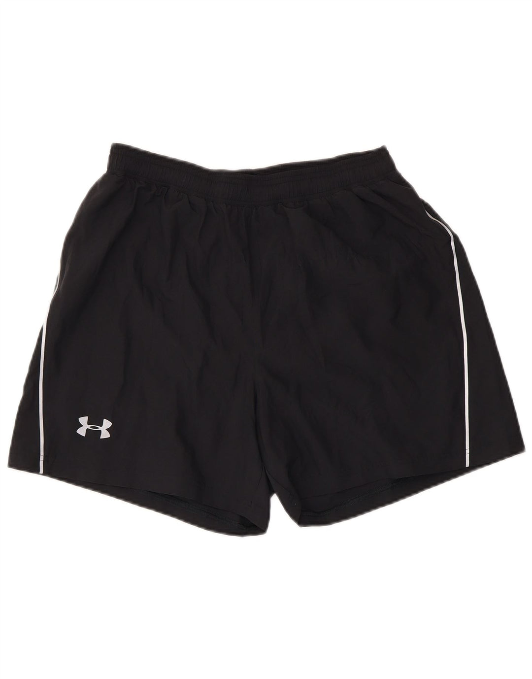 Мужские спортивные шорты Under Armour, средний черный полиэстер