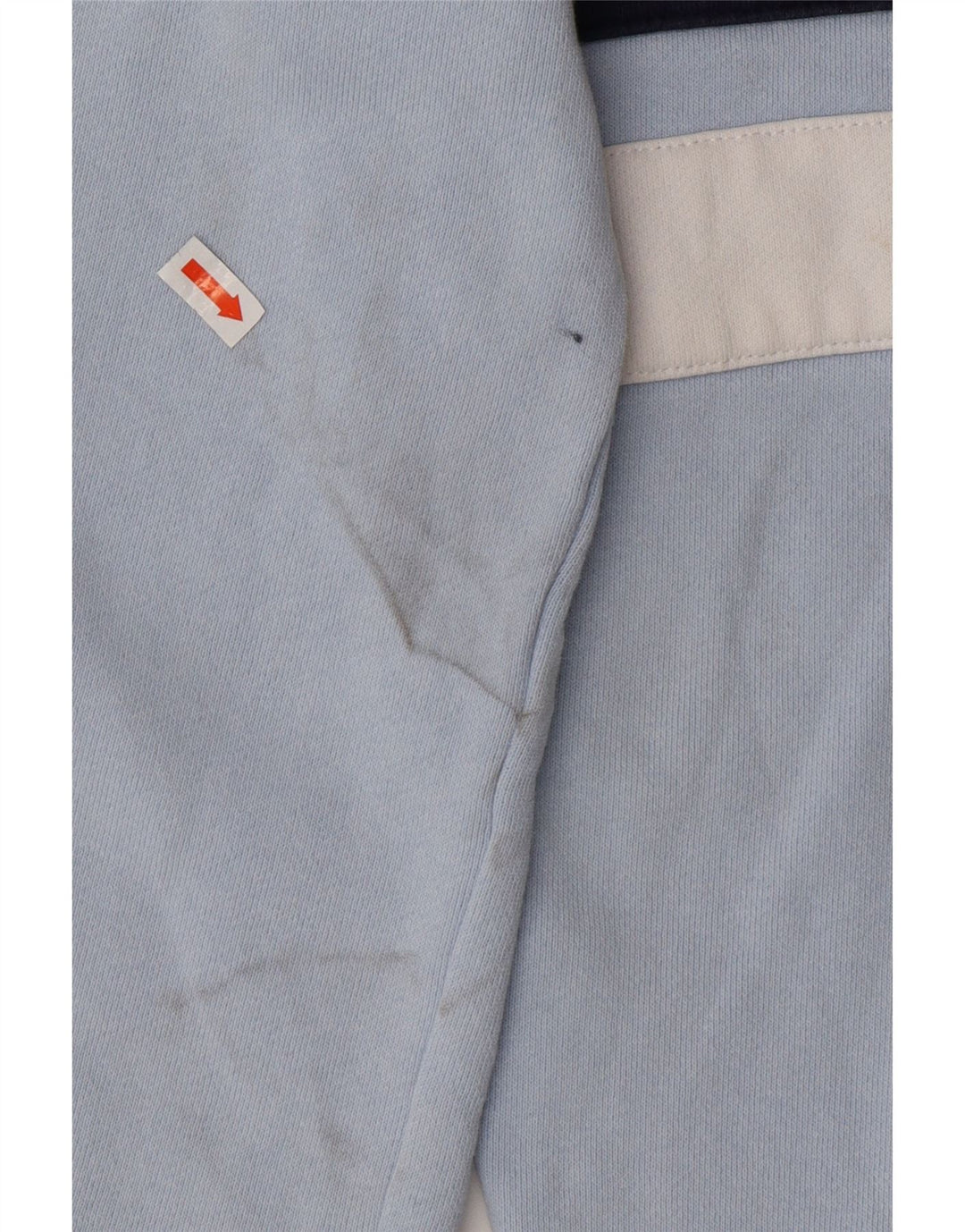 Женский джемпер оверсайз FILA UK 10, маленький синий с цветными блоками