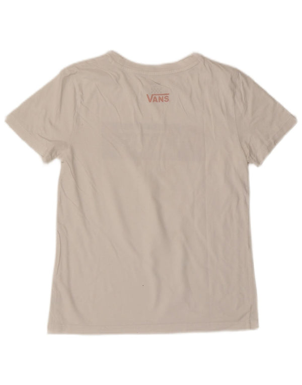 Женская футболка с рисунком Vans Top UK 6 XS Белая