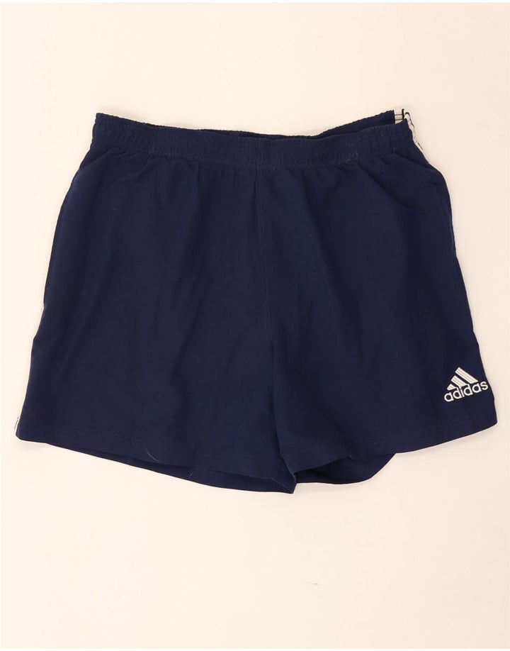 Мужские спортивные шорты Adidas, большие темно-синие, полиэстер