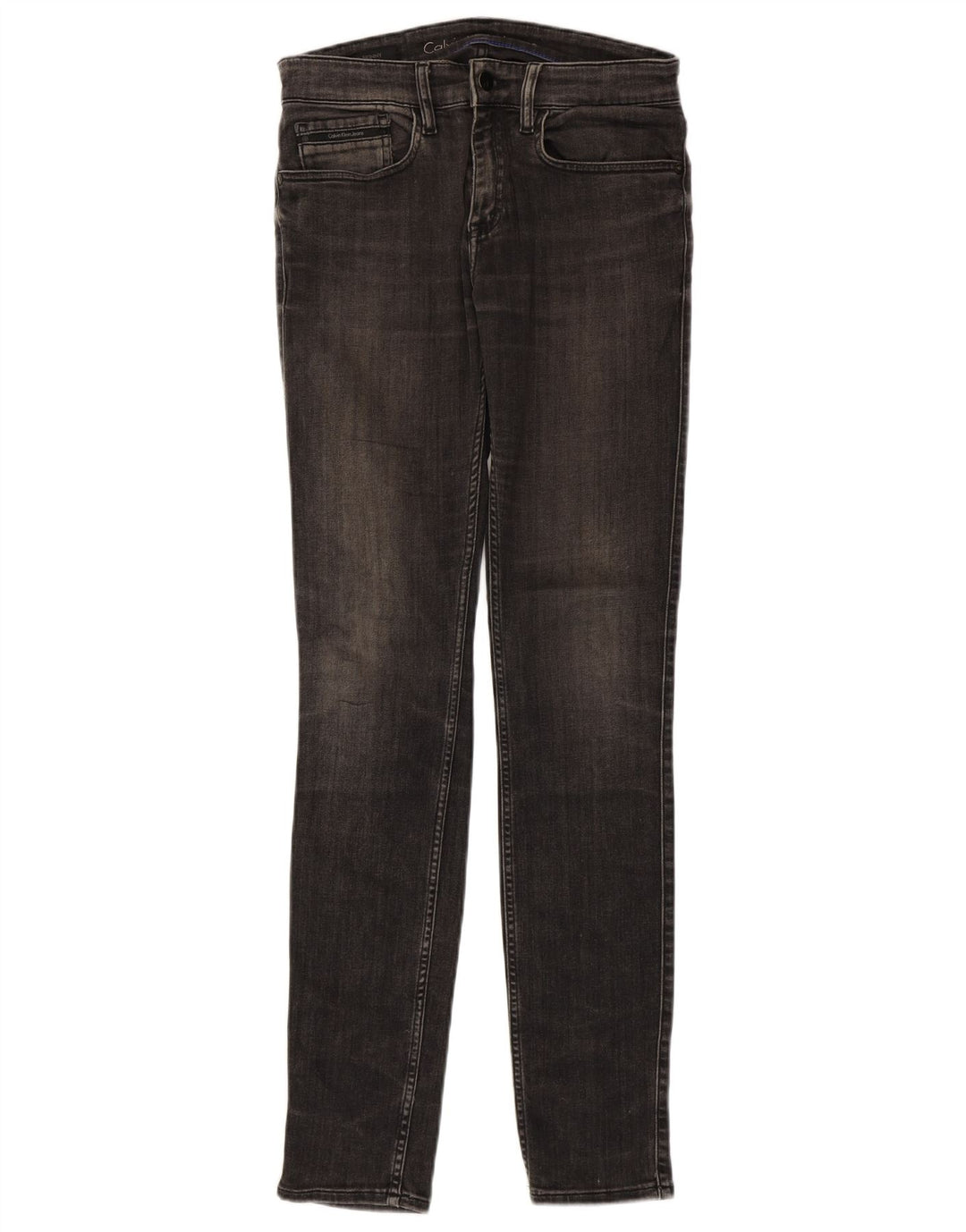 Женские джинсы скинни Calvin Klein W28 L33 Серые
