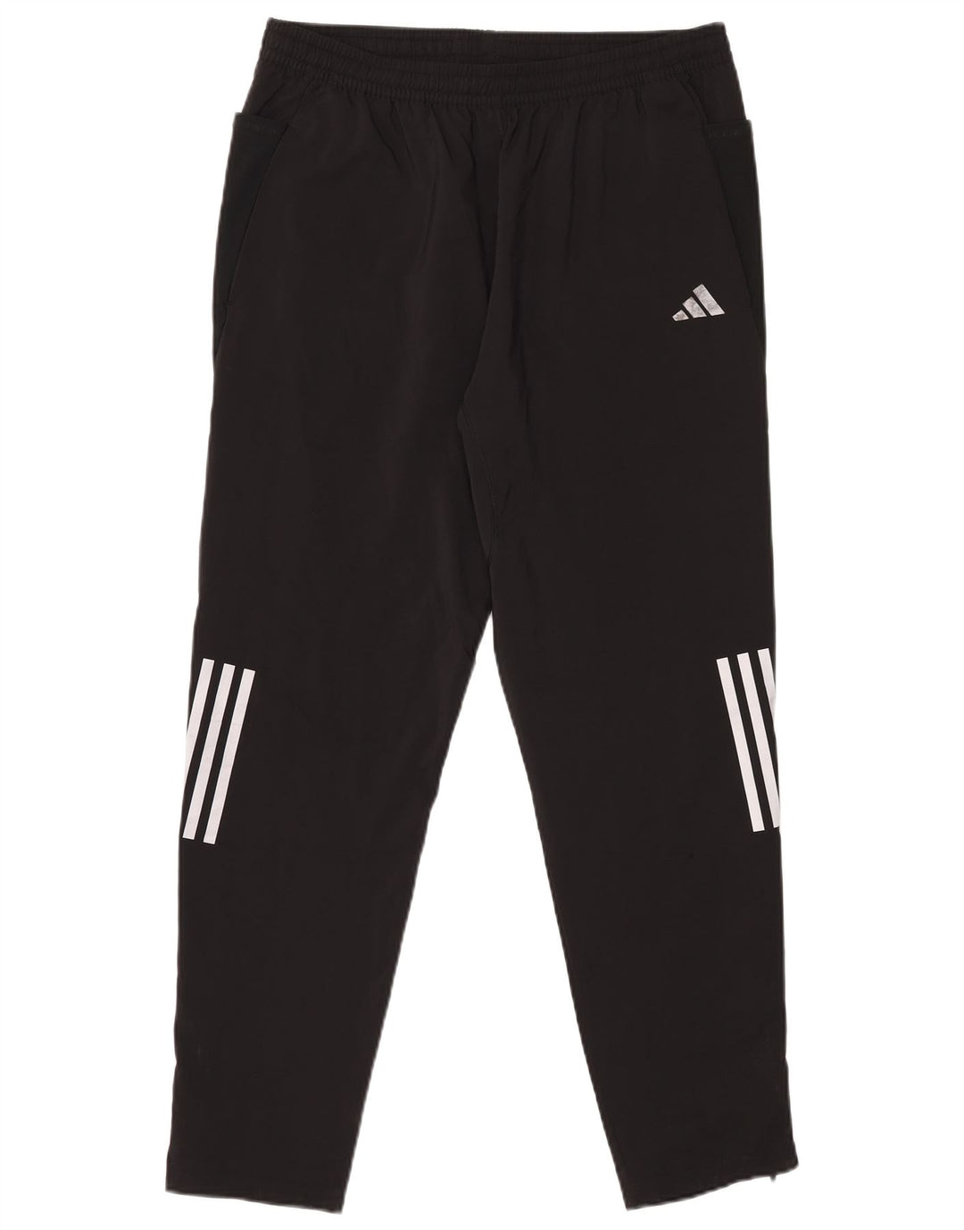 Мужские спортивные брюки Adidas Aeroready Regular Fit, большие черные полиэстеровые брюки