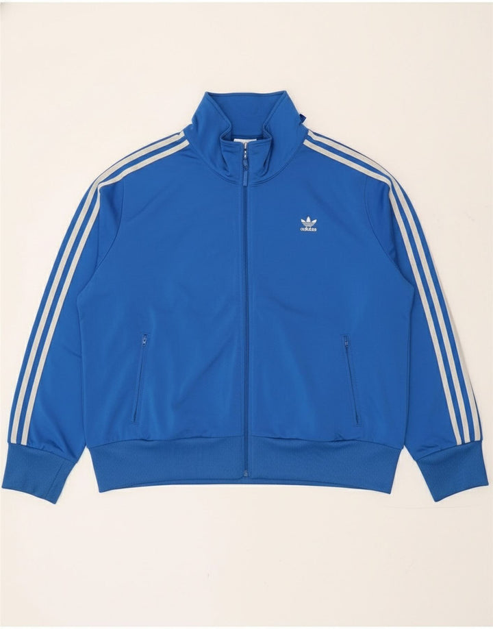 Женский спортивный костюм Adidas Oversized Top Jacket UK 28/30 3XL Синий Полиэстер