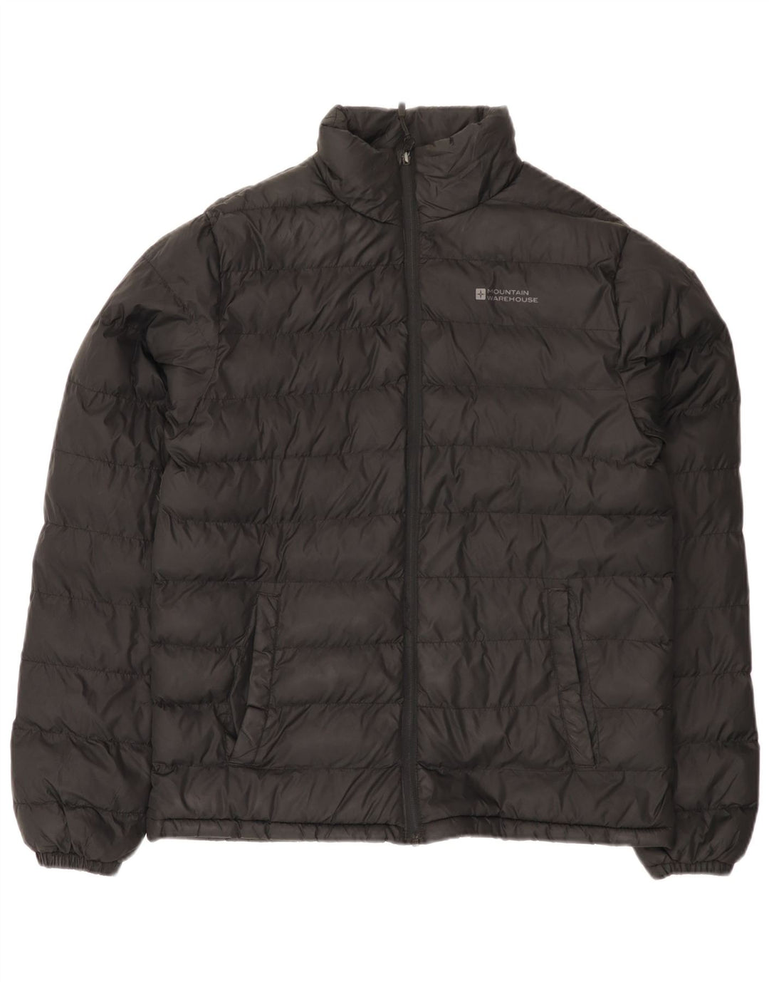 Мужская стеганая куртка Mountain Warehouse UK 38, средний черный нейлон