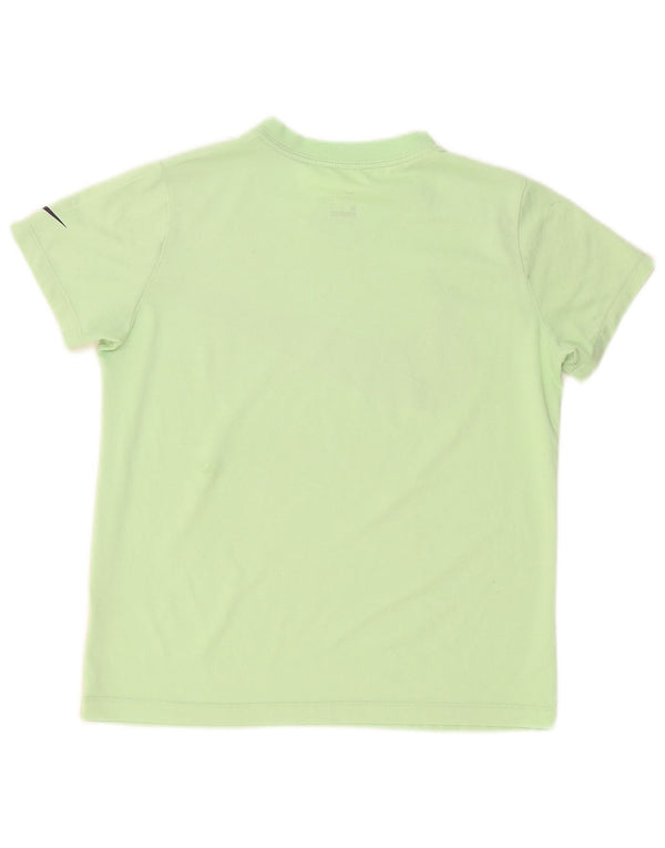 Футболка с графическим рисунком Nike для девочек Dri Fit, 12–13 лет, большая зеленая