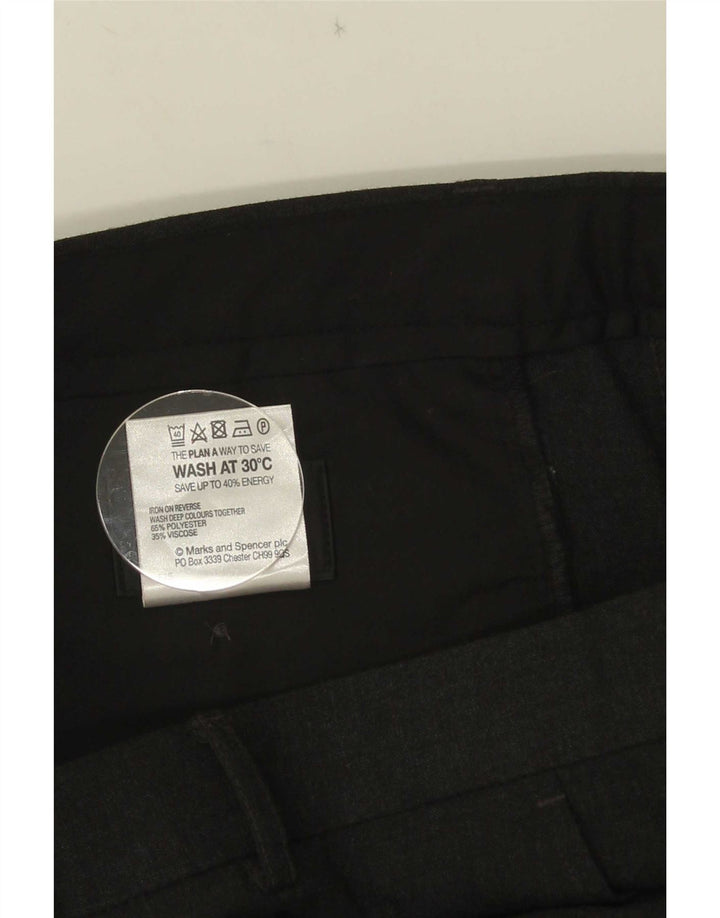 Мужские костюмные брюки Marks & Spencer W34 L31 серые из полиэстера