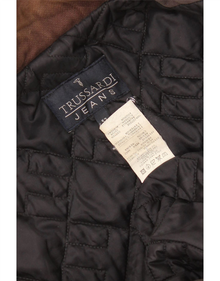 Женская парка Trussardi Jeans IT 52 2XL Серый Полиамид