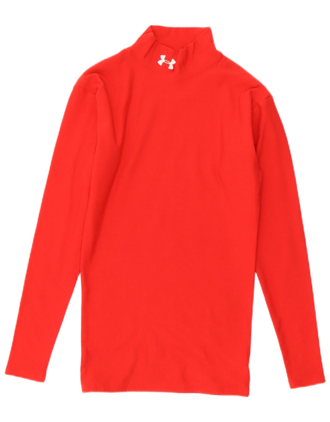 Женский топ Cold Gear с длинными рукавами Under Armour, Великобритания, 8, маленький красный нейлон