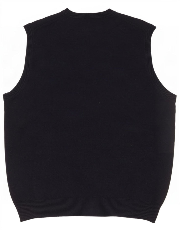 Мужская майка Marks & Spencer Blue Harbour, большой темно-синий хлопок