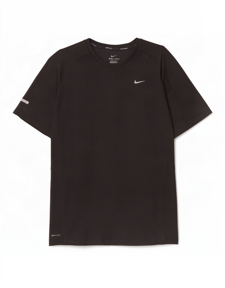 Мужская футболка Nike Dri Fit, большой черный полиэстер