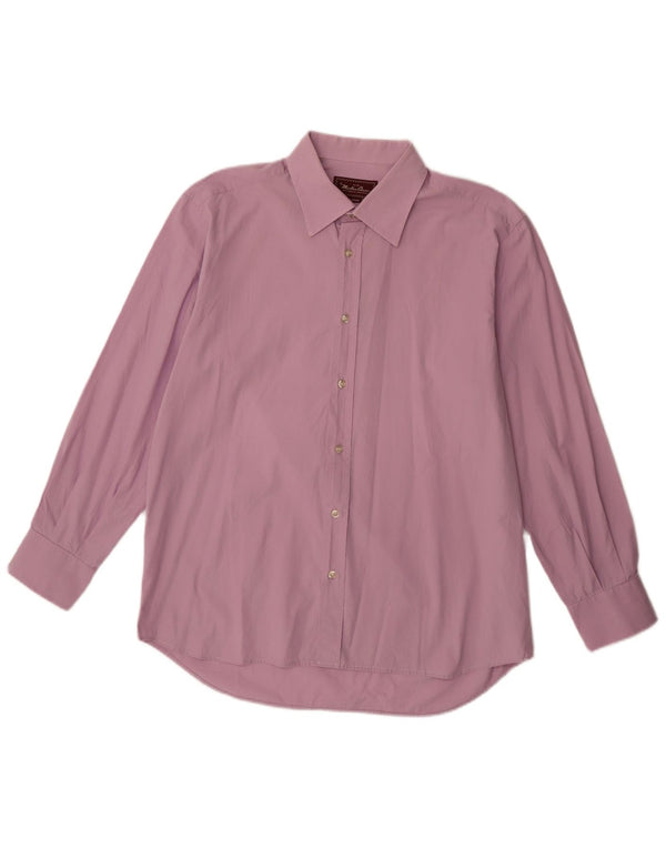 Мужская рубашка MARLBORO CLASSICS XL Фиолетовая