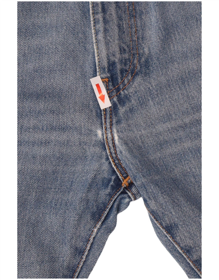 Мужские прямые джинсы Levi's 505 W34 L32 синие, хлопок