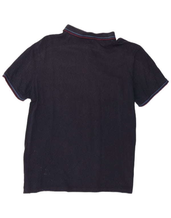 Мужская рубашка поло Timberland Slim Fit 2XL, темно-синяя, хлопок