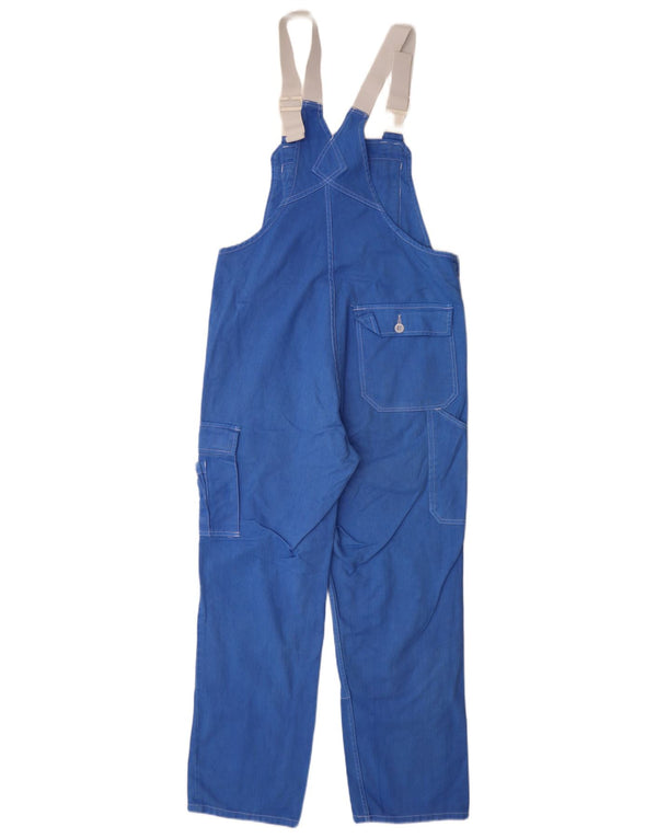 Винтажные женские комбинезоны-карго IT 44 Medium W30 L29 Синий хлопок