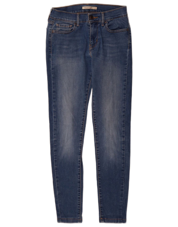 Женские джинсы Levi's 710 Super Skinny W27 L28 синие