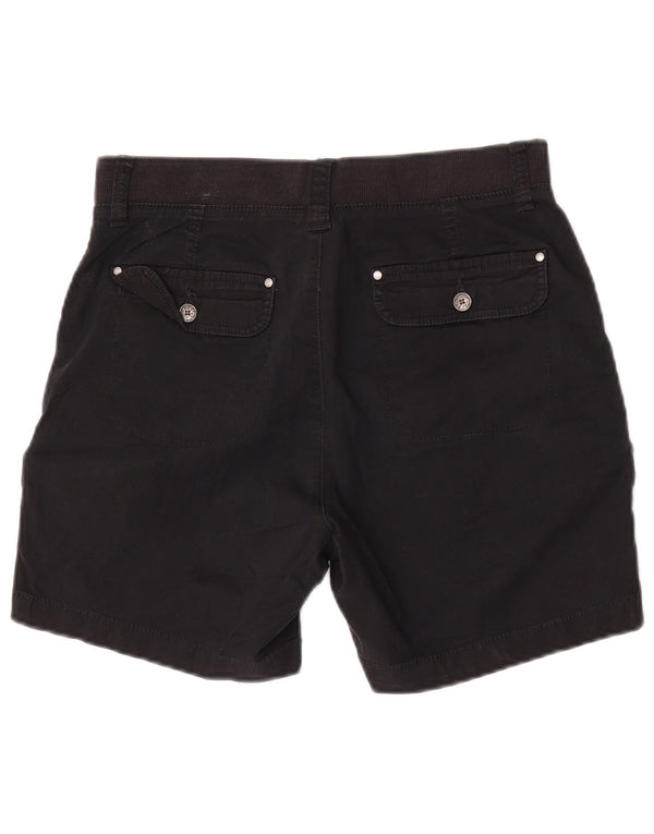 Женские шорты карго свободного кроя со средней посадкой Lee, размер США 6, средний размер W30, черный хлопок