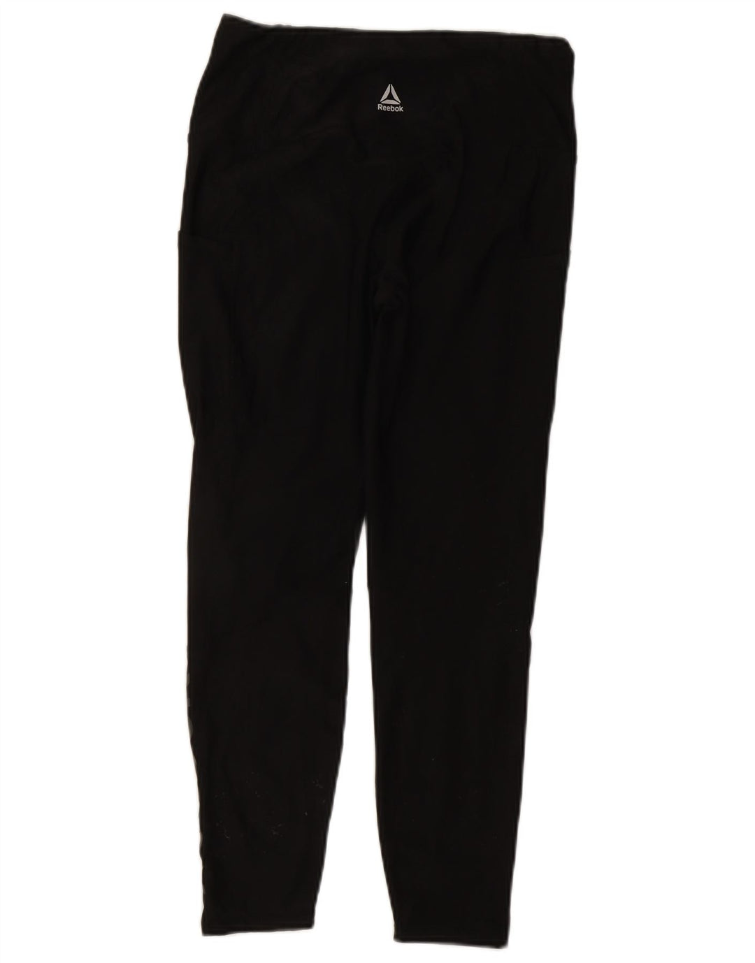 Женские леггинсы с рисунком Reebok UK 12, средние, черные