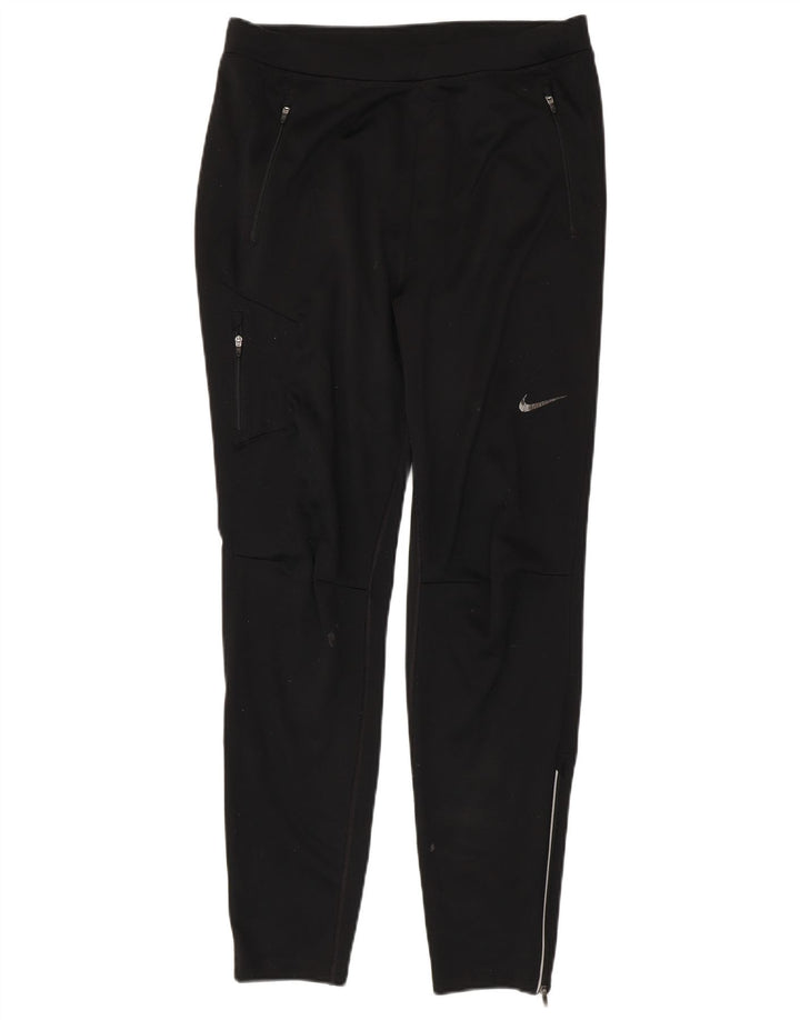 Женские спортивные брюки Nike UK 14, большие черные размеры, полиэстер