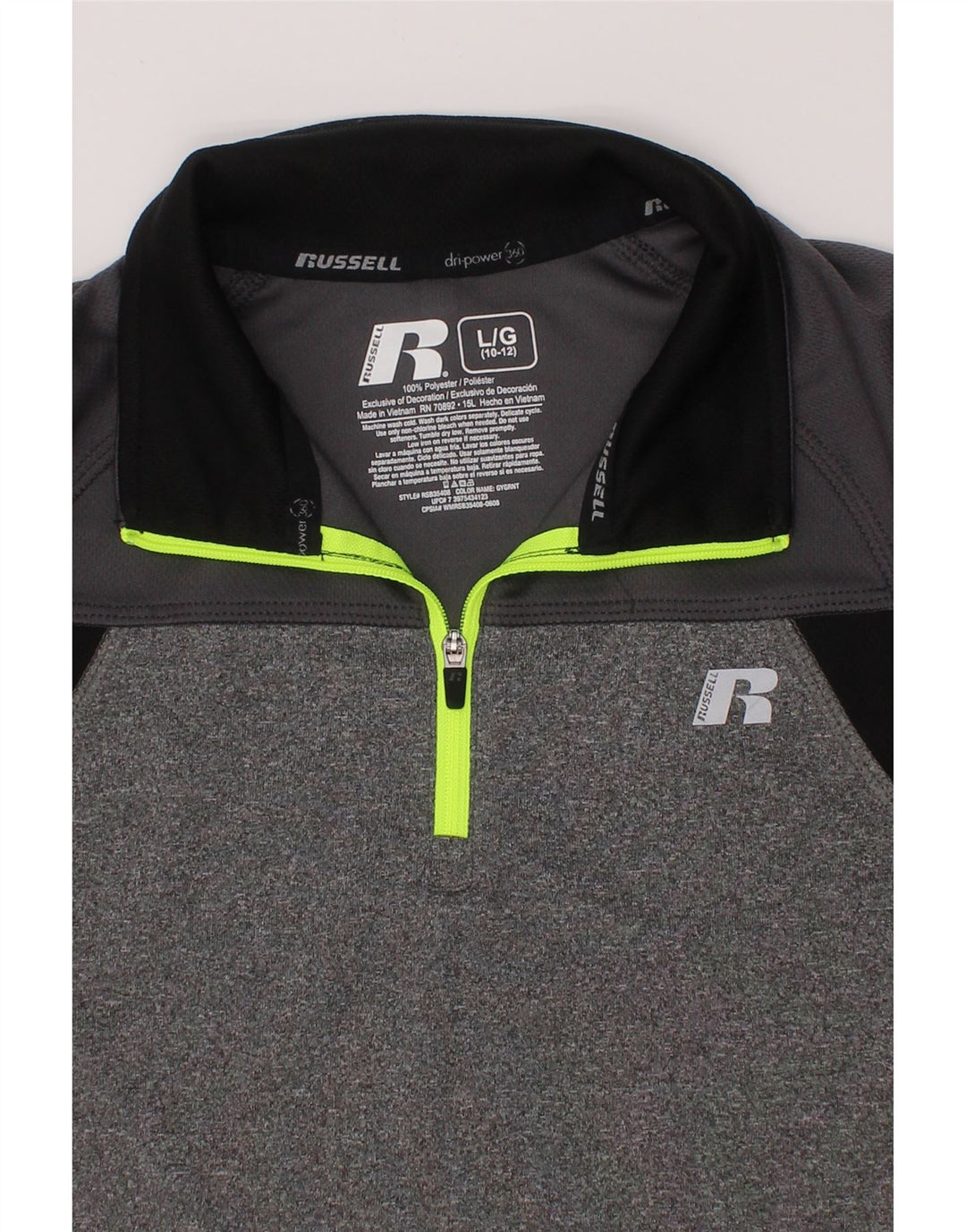 RUSSELL ATHLETIC Пуловер спортивный костюм для мальчиков 10–11 лет, большой серый