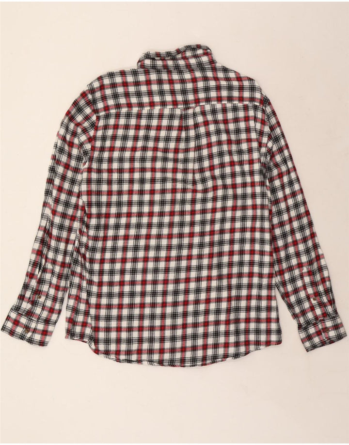 Мужская фланелевая рубашка CHAPS, большая разноцветная клетка, хлопок