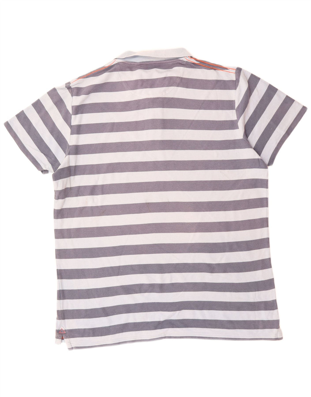 Мужская рубашка поло FAT FACE XL, хлопок в синюю полоску