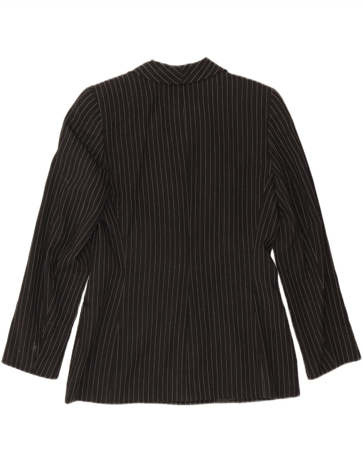 RENATO BALESTRA Женский пиджак на 3 пуговицах IT 46, большая черная полоска