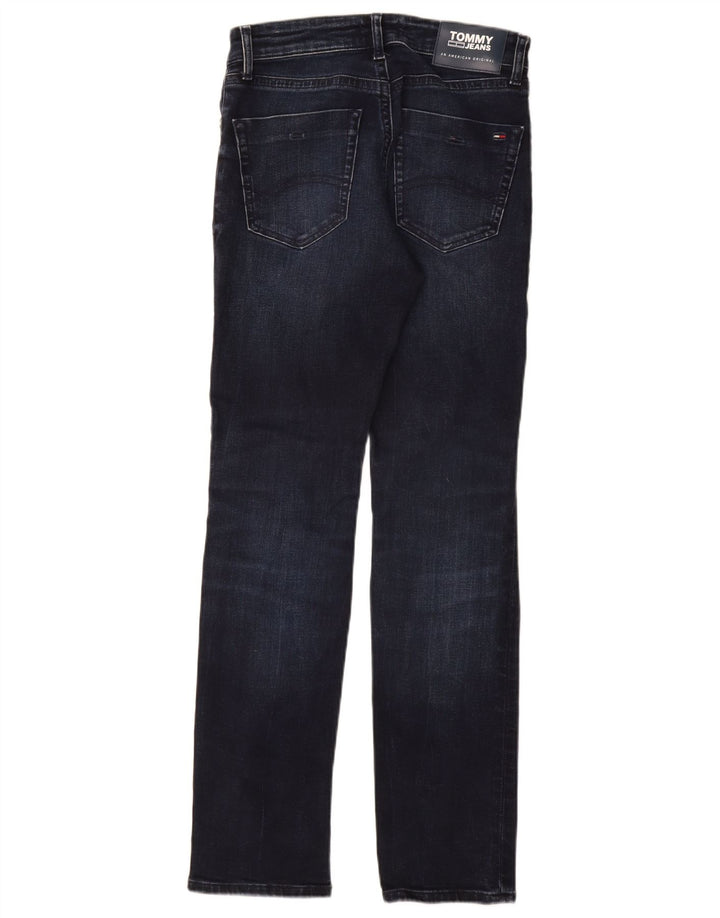 Женские узкие джинсы Tommy Hilfiger W28 L32 Темно-синие, хлопок