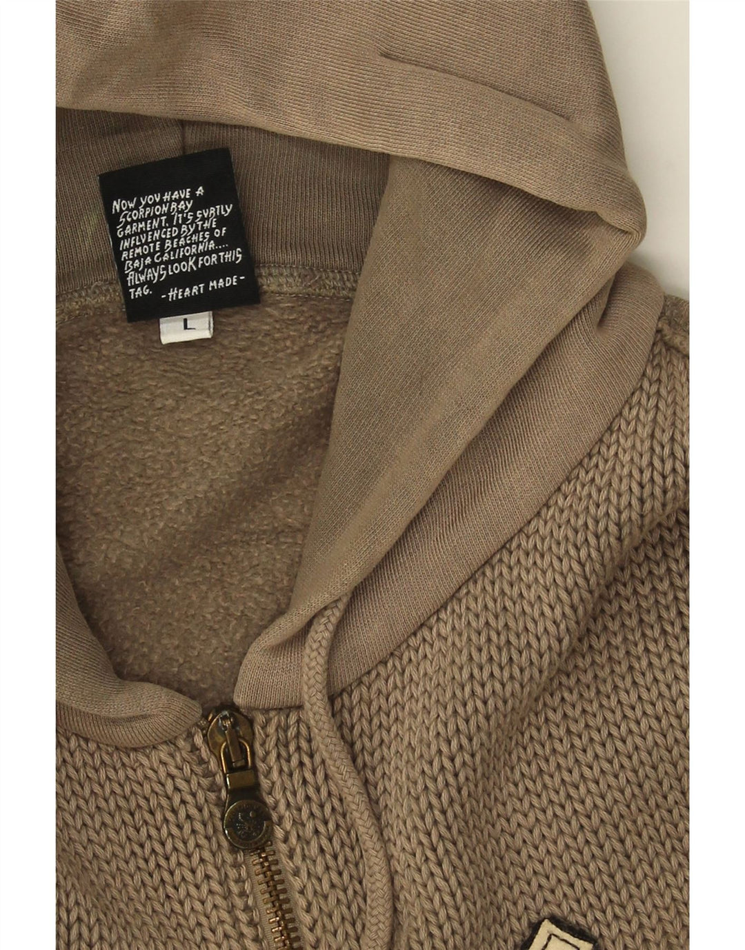 Мужской свитер с капюшоном на молнии с графическим рисунком, большой размер