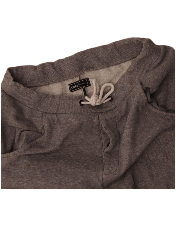 Мужские спортивные шорты Jack & Jones, большие серые, хлопок