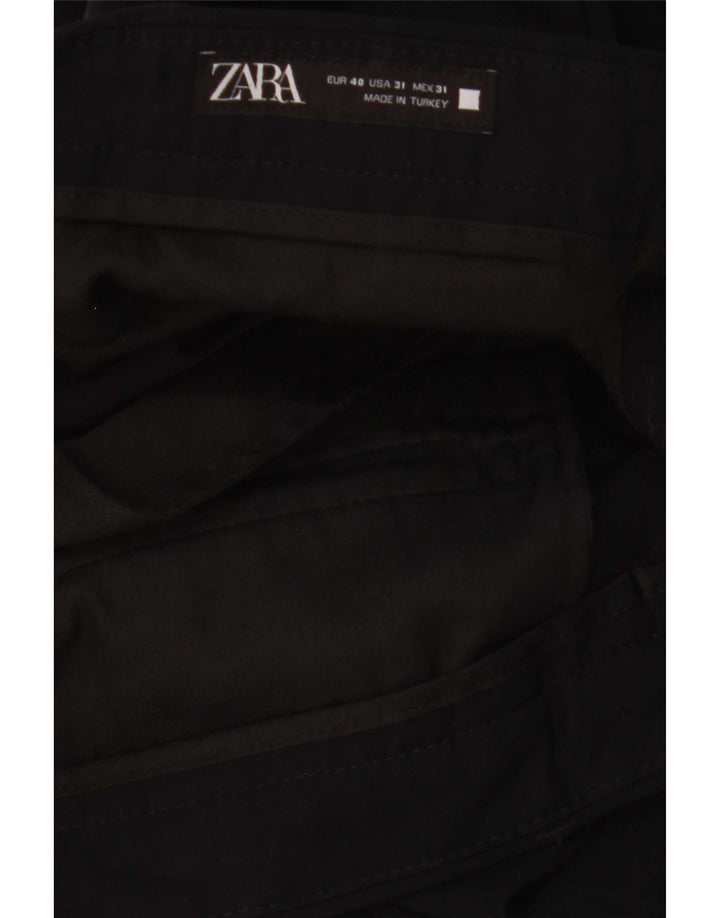 Мужские брюки-чиносы Zara EU 40 Medium W31 L29, черные
