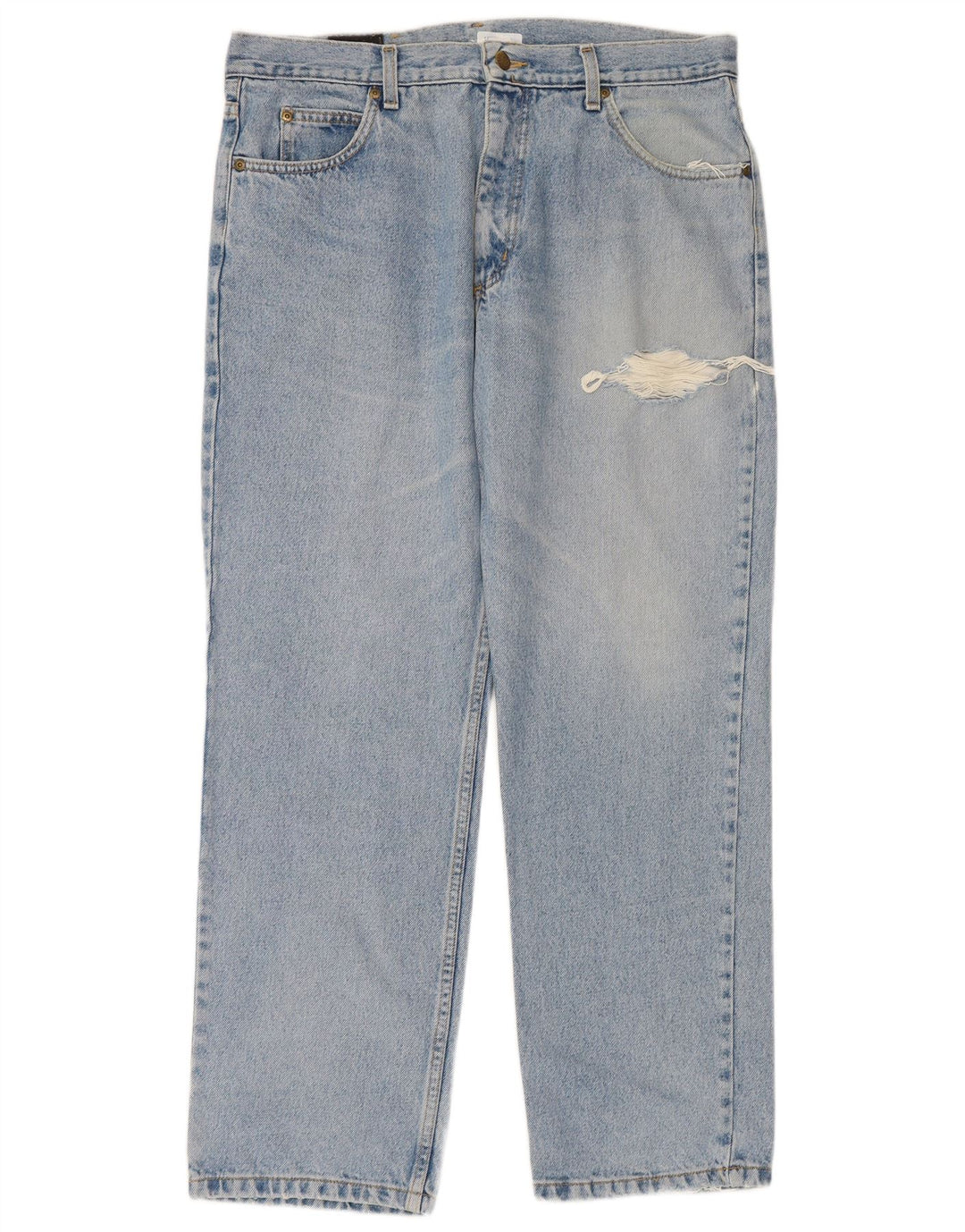 Мужские прямые джинсы LEE W36 L30, синий хлопок