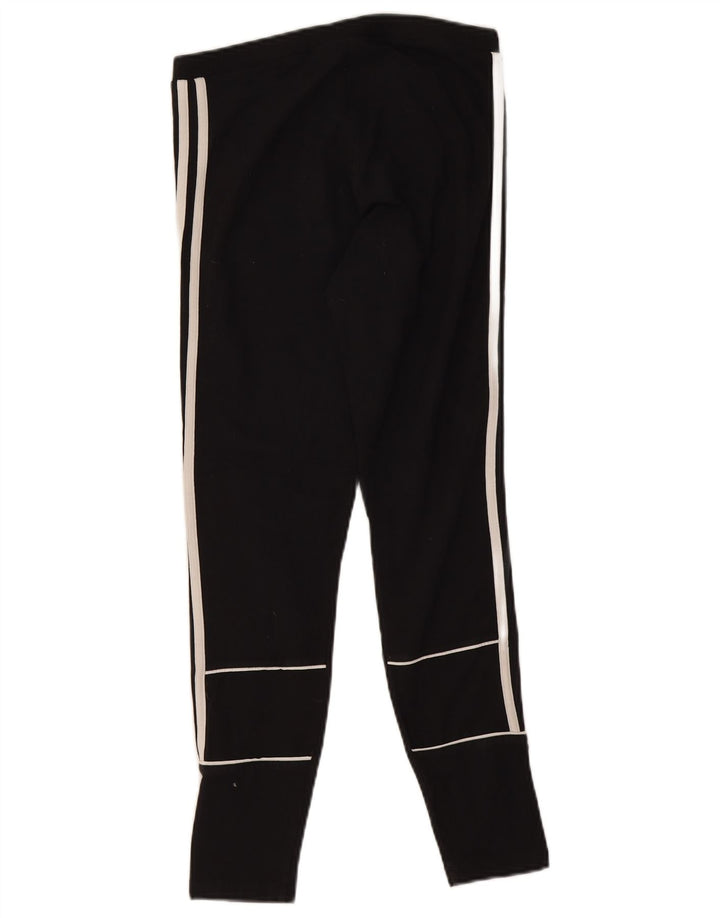 Женские леггинсы Adidas UK 10, маленькие черные хлопковые