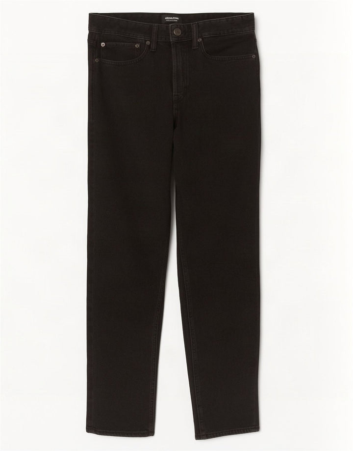 Мужские прямые джинсы Jack & Jones W32 L32, черный хлопок