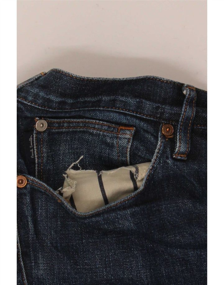 Мужские узкие джинсы Paul Smith W36 L32, синий хлопок
