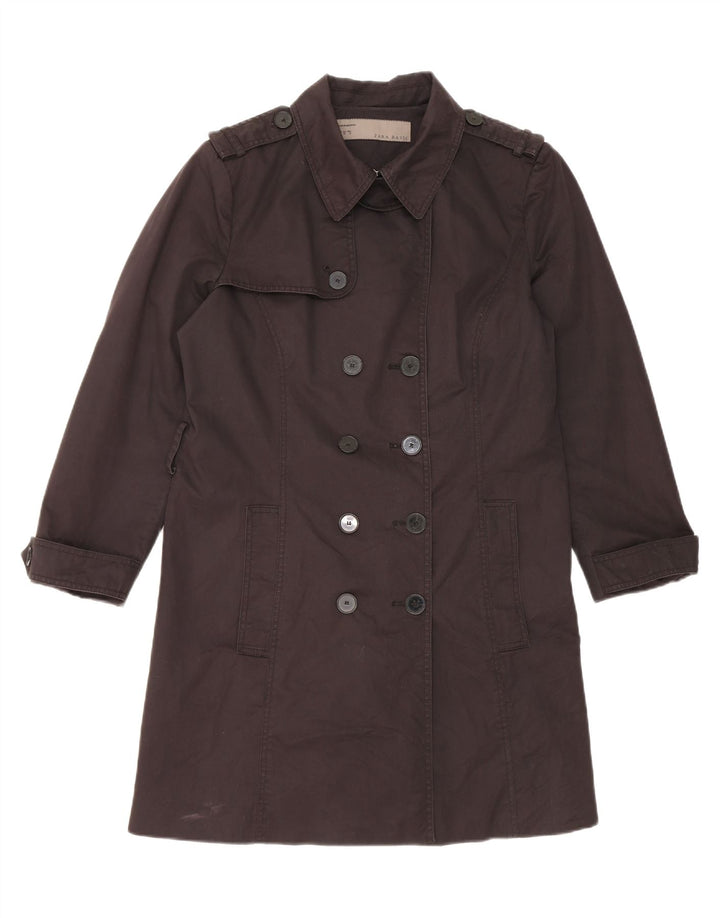 Женский тренч Zara UK 18 XL, черный