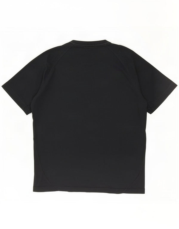 Мужская футболка с рисунком Adidas Top Medium Black Cotton