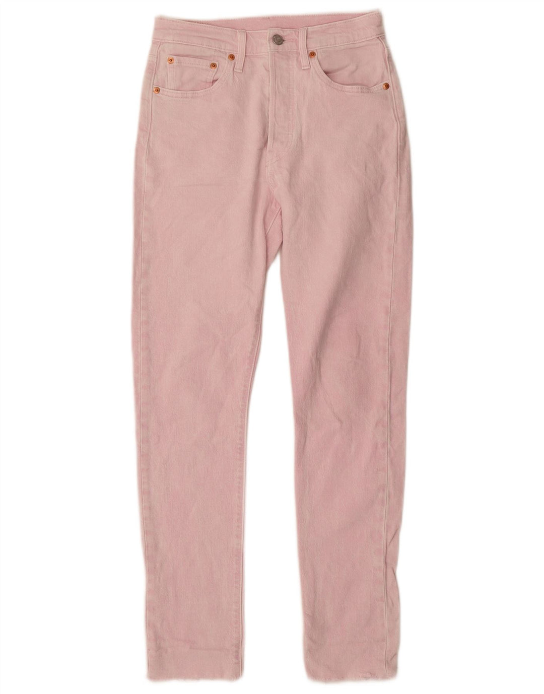 Женские прямые джинсы Levi's 501 W25 L30, розовый хлопок