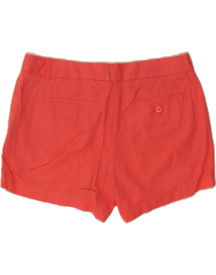 J. CREW Womens Chino Shorts US 12 Large W35  Red Cotton Vintage J. Crew and Second-Hand J. Crew from Messina Hembry 