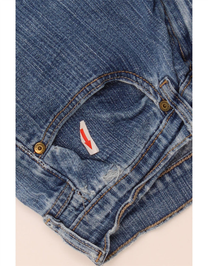 Женские джинсы Levi's 515 Bootcut США 8, средние W30 L34, синие, хлопок